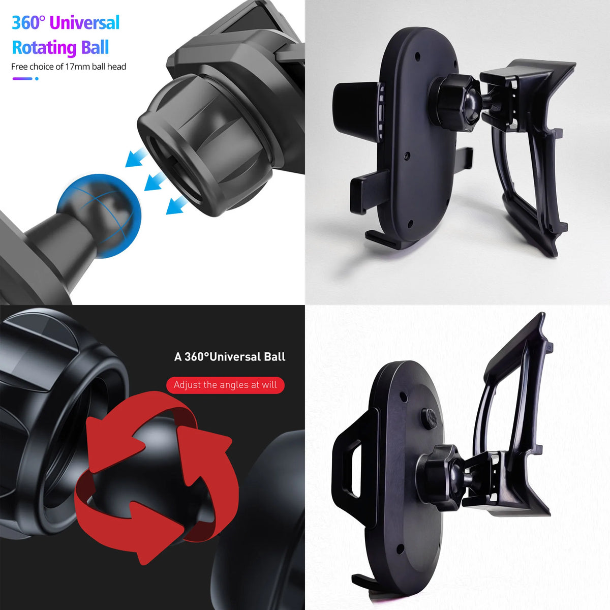 Car Wireless Charging Phone Holder