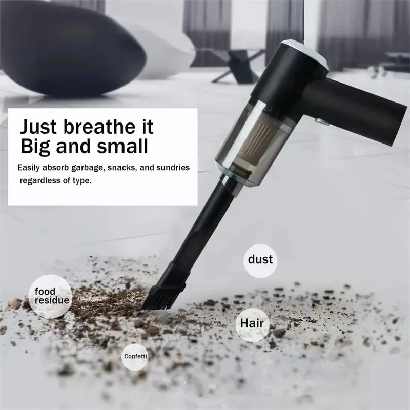 Portable Car Vacuum Cleaner Strong Suction &amp; Lightweight