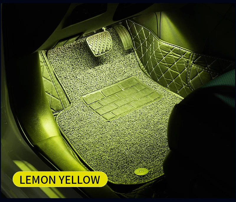 Universal Car RGB Ambient Lights LED Strip for Interior Decoration