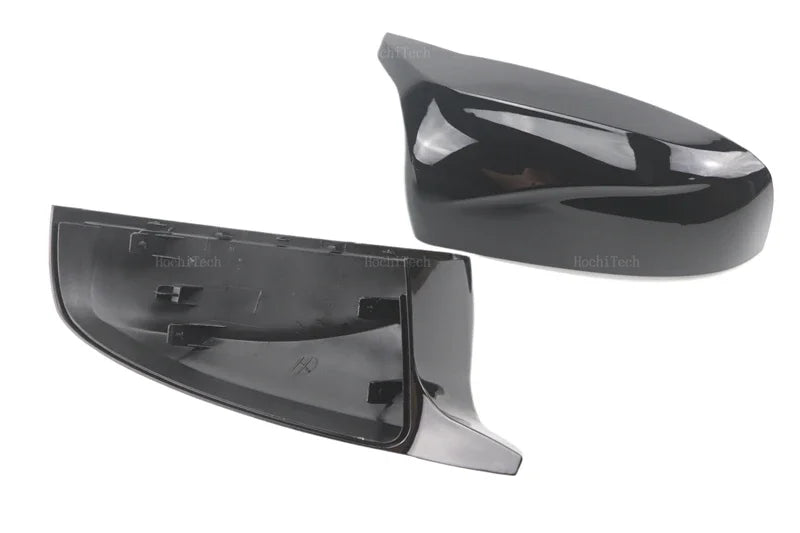 Carbon Fiber Look Black Rearview Side Mirror cover Caps