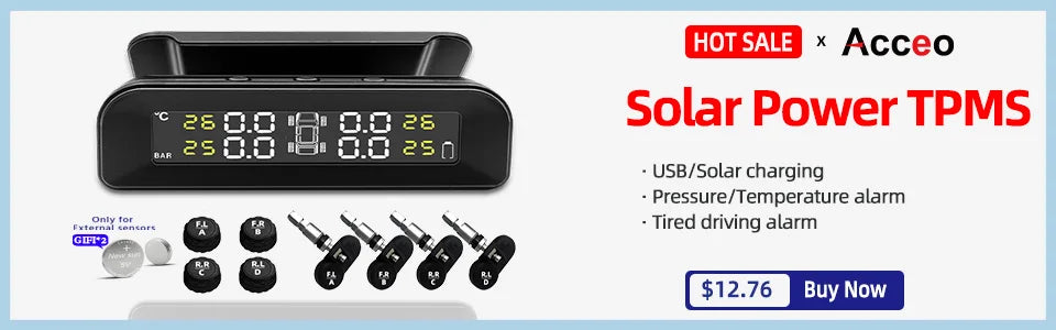Smart TPMS Tire Pressure Monitor