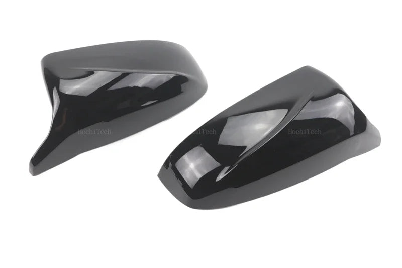 Carbon Fiber Look Black Rearview Side Mirror cover Caps