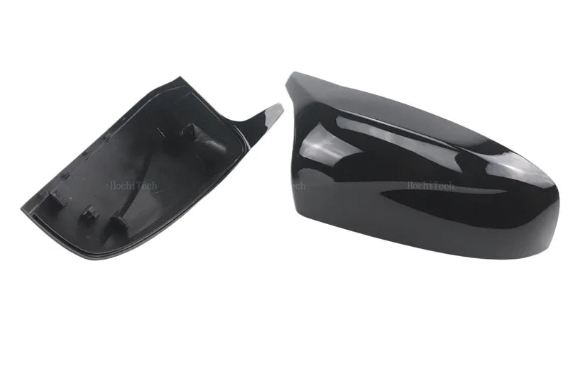 Carbon Fiber Look Black Rearview Side Mirror cover Caps