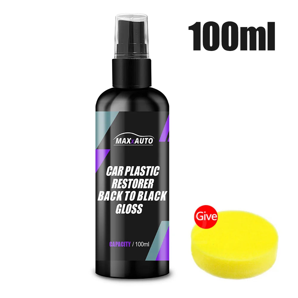 Car Plastic Restorer Back To Black Gloss Plastic Renovator