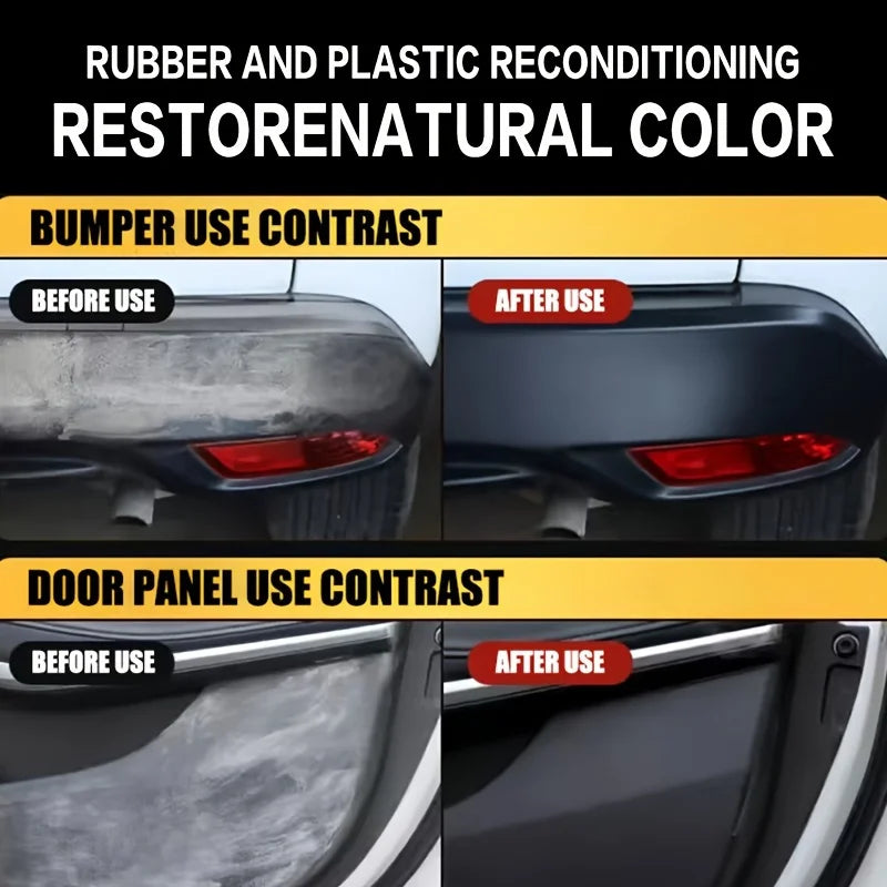 Car Plastic Restorer Back To Black Gloss Plastic Renovator