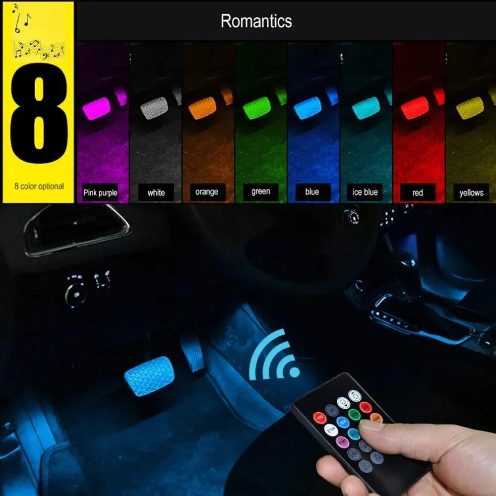 Universal Car RGB Ambient Lights LED Strip for Interior Decoration