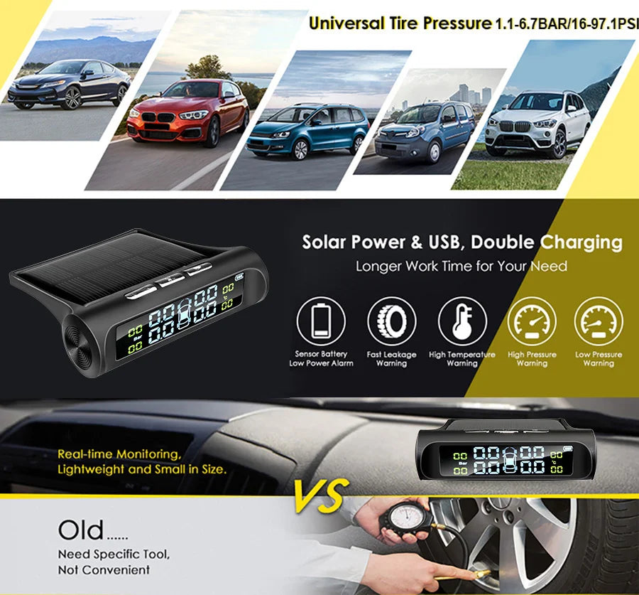 Smart TPMS Tire Pressure Monitor