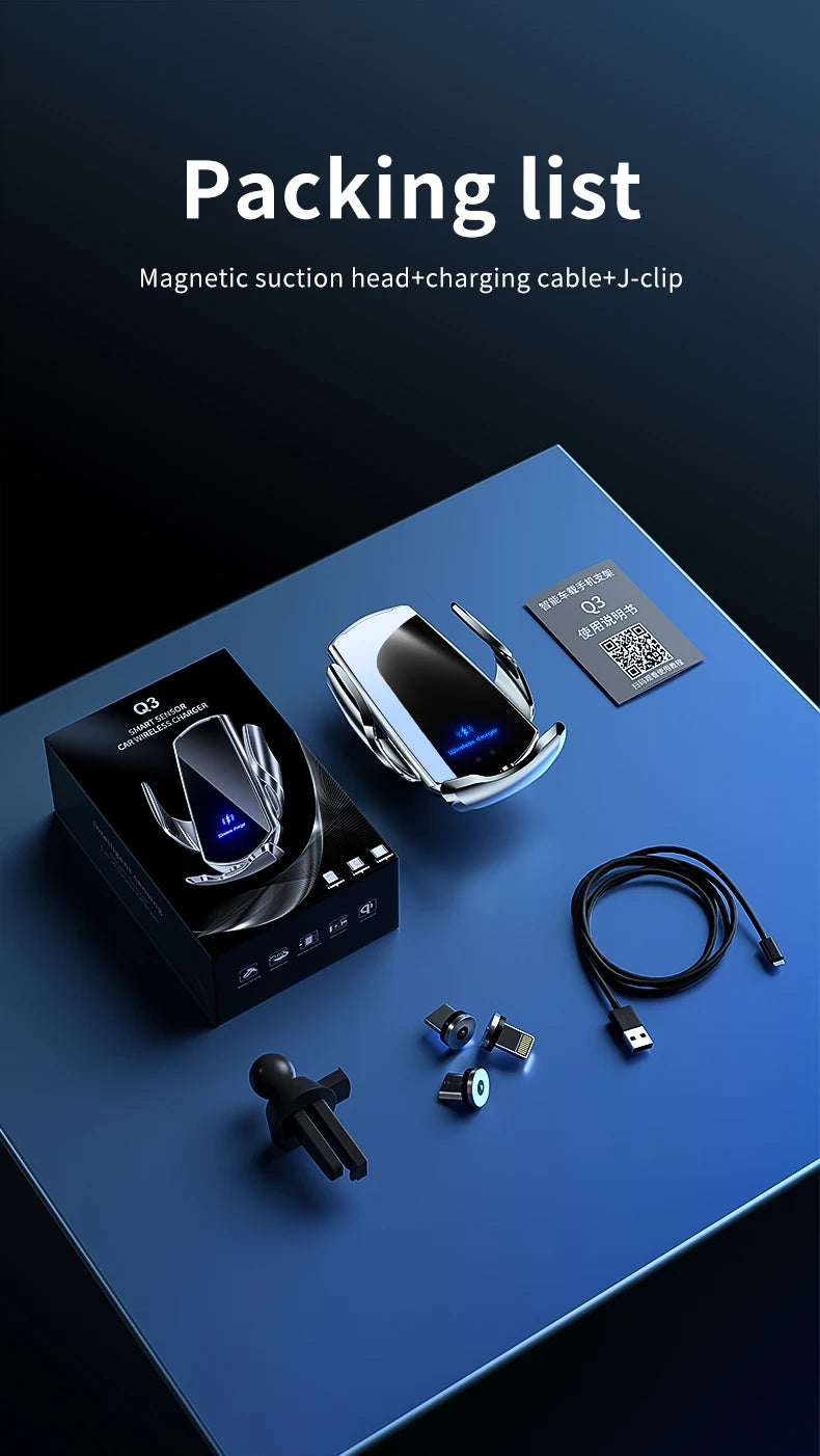 Car Wireless Charging Phone Holder