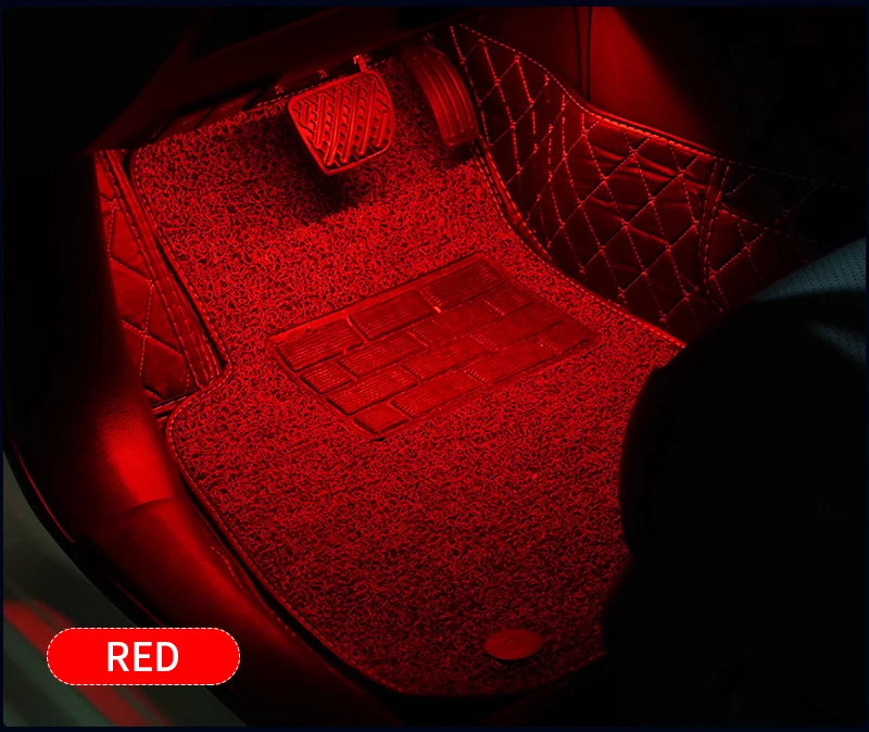 Universal Car RGB Ambient Lights LED Strip for Interior Decoration