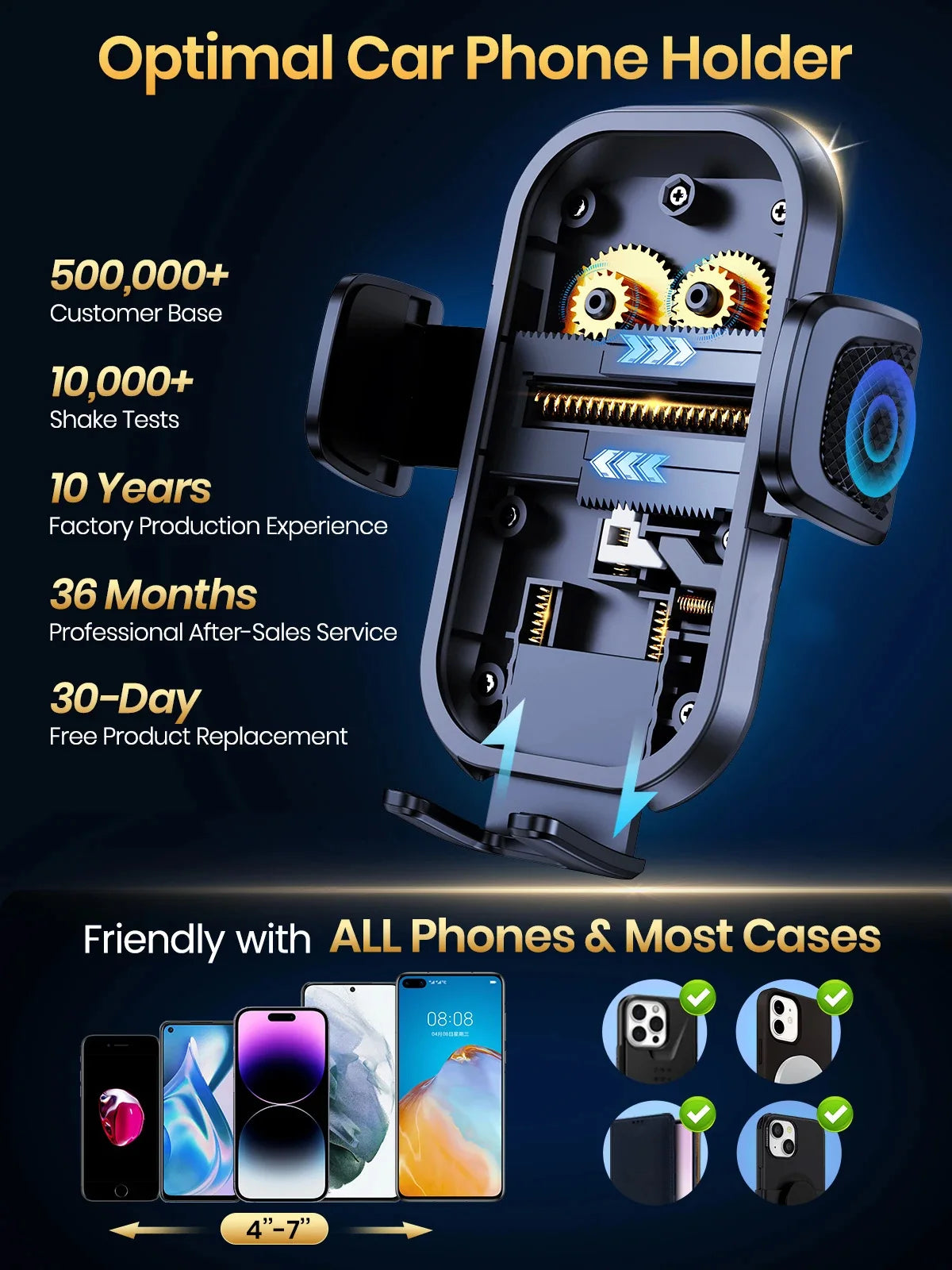 Car Wireless Charging Phone Holder